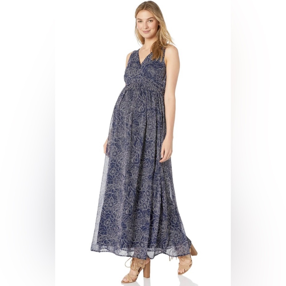 Motherhood Maternity dress in blue size medium
